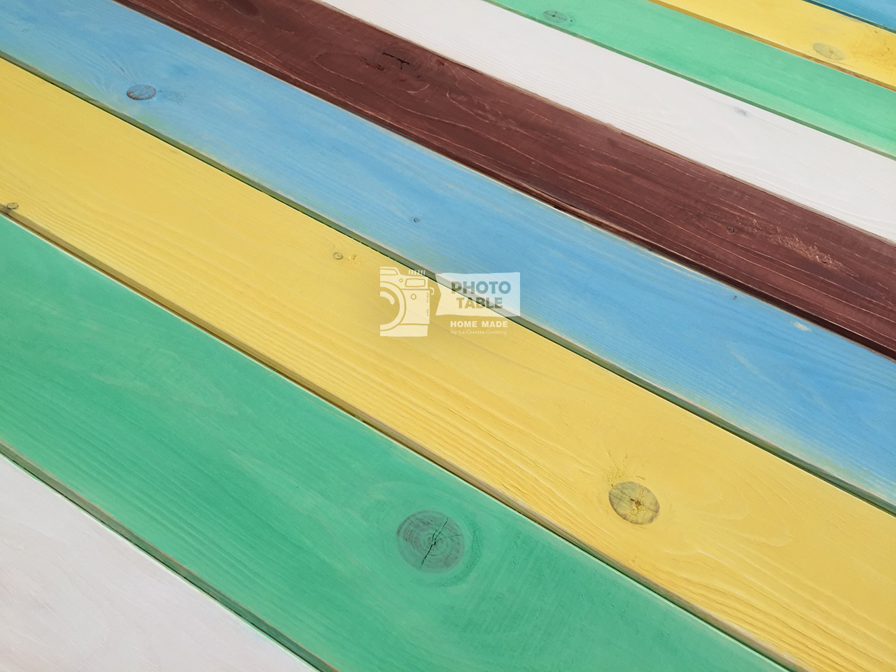 6 Pezzi Sfondo In Legno Bianco A Grana Geometrico – Cubi Dipinti A Mano Per Foto E Video Creativi